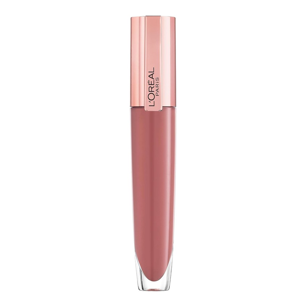 L'Oréal Paris Lip Balm in Lipstick, Glow Paradise, shade 412 Heighten | With Hyaluronic Acid, With Collagen, Lightweight Non-Sticky, Intense Hydration, Nourishing