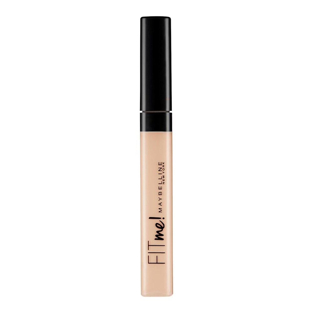 Maybelline Fit Me! Full Coverage Concealer, Matte & Poreless Ultra Blendable, Shade: 20 Sand, 6.8 ml