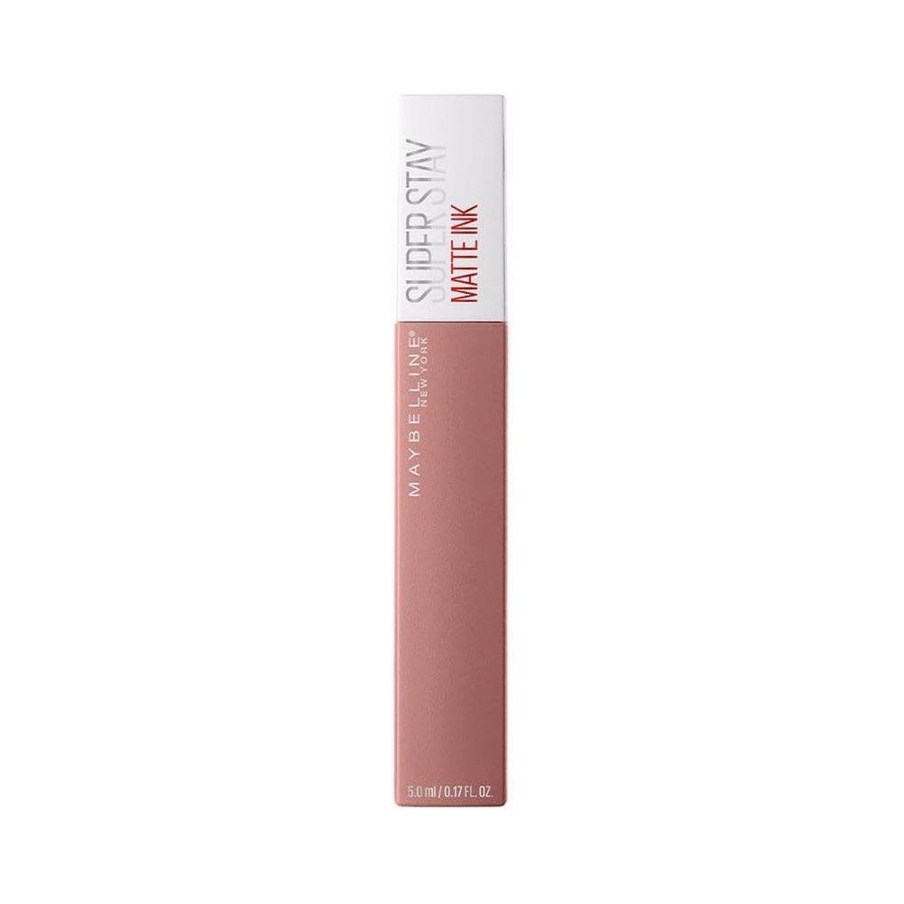 Maybelline New York Superstay Matte Ink Longlasting Liquid Lipstick - 60, Poet, Lipstick Up to 12 Hour Wear, Non Drying, 500 g