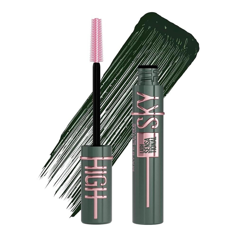 Maybelline Green Mascara Lash Sensational Sky High, Green Altitude