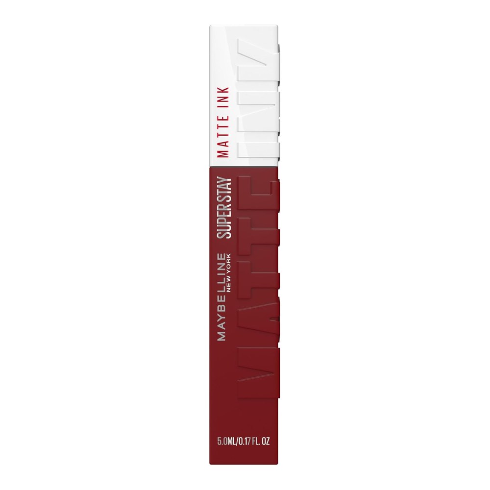 Maybelline Lipstick Superstay Velvety Matte Ink 50 Voyager Liquid 5ml | Up To 16H Non Transferable, Vibrant Longlasting Finish, Non Drying, Velvety Matte Ink Liquid Colour