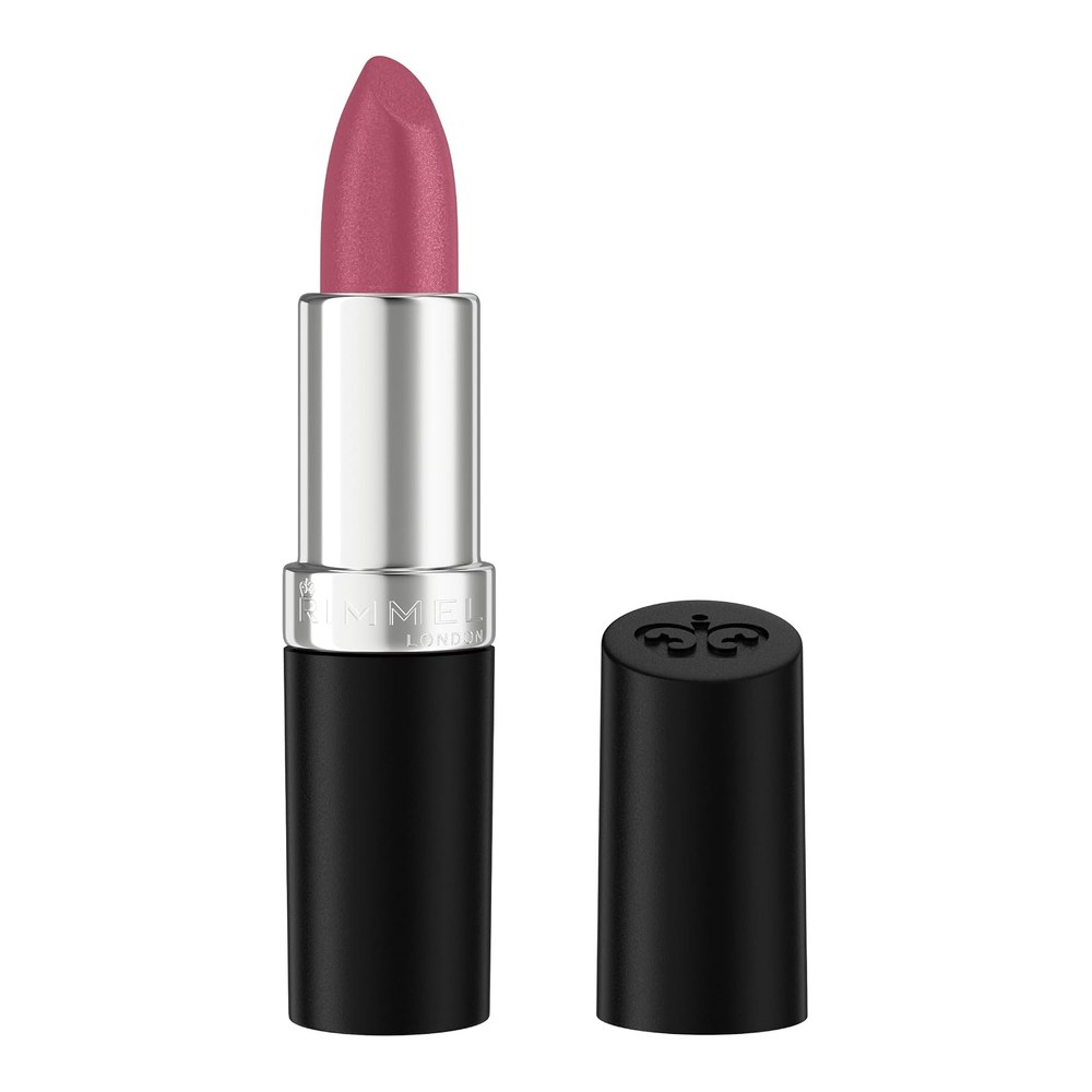 Rimmel Lasting Finish Lipstick 066 Heather Shimmer, Creamy Satin Finish, Long Lasting 8 HR Wear, Comfortable Formula, Rich Pigment