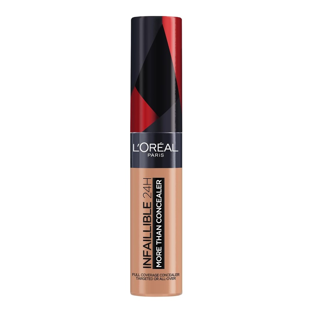 L'Oréal Paris Infallible More Than Matte FInish Concealer, 330 Pecan | Lightweight Feel, Full-Coverage, Corrects Contours, Highlights, Longwear Matte Finish, Face Concealer
