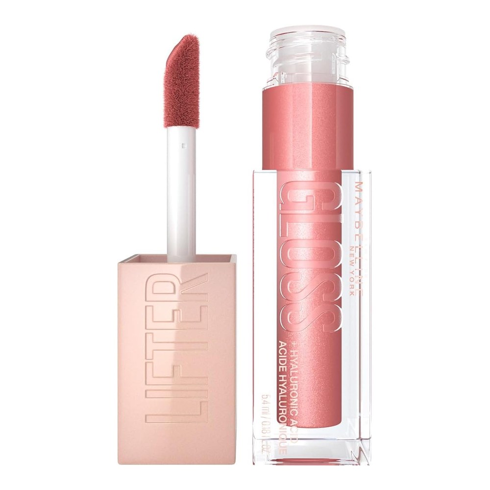 Maybelline Lifter Lip Gloss Hydrating Hyaluronic Acid 003 Moon Nude Pink