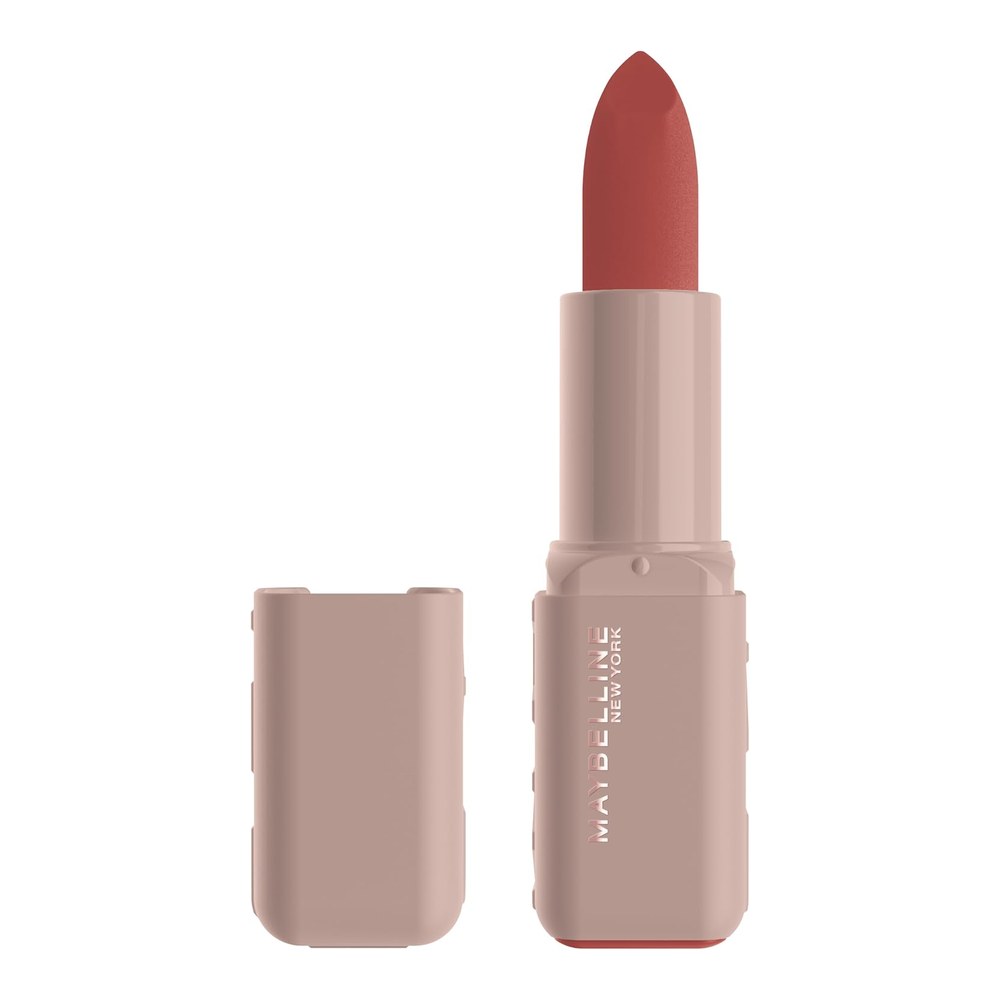 Maybelline Lipstick Serum Bullet 8H Plumping Hyaluronic 006 Hold The Door | With Hyaluronic Acid, Plumping Moisture, Oil Blend, Matte Formula, Moisturizing, Vibrant Colour
