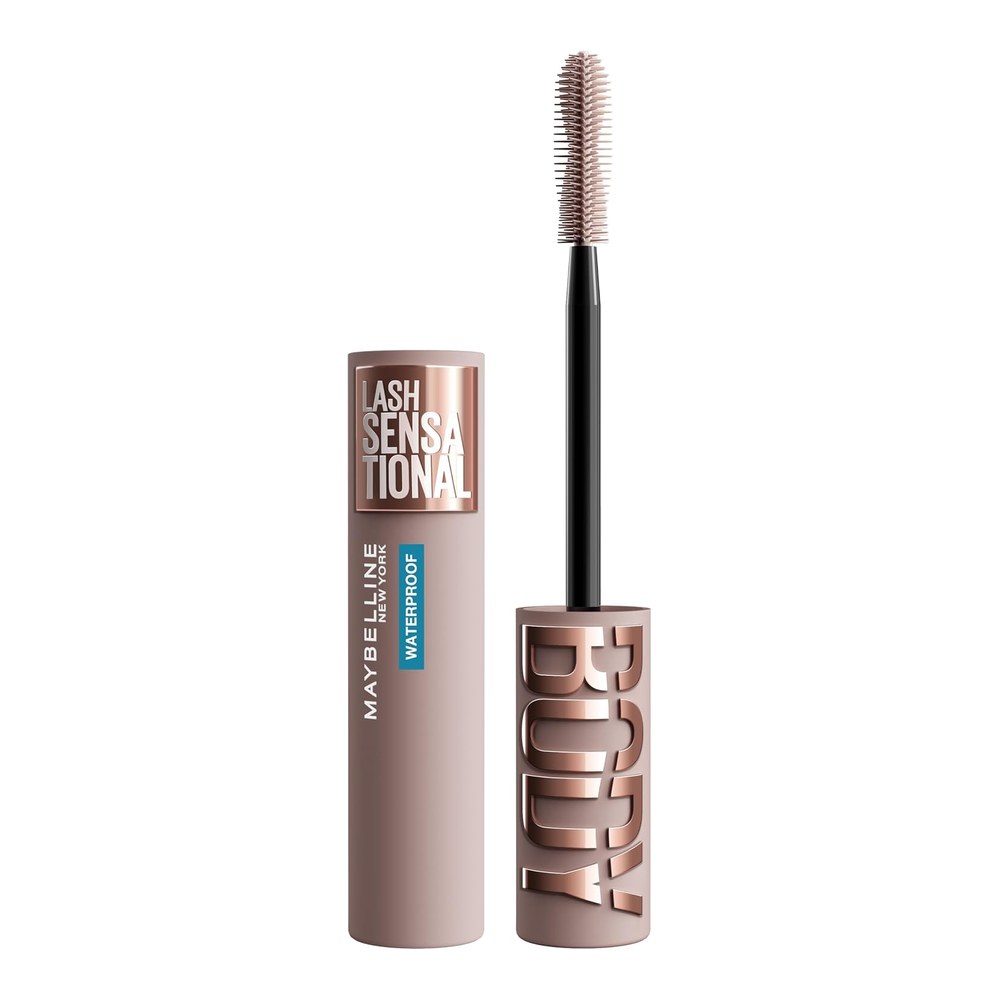 Maybelline Lash Sensational Body Mascara, volumizing, Black Waterproof