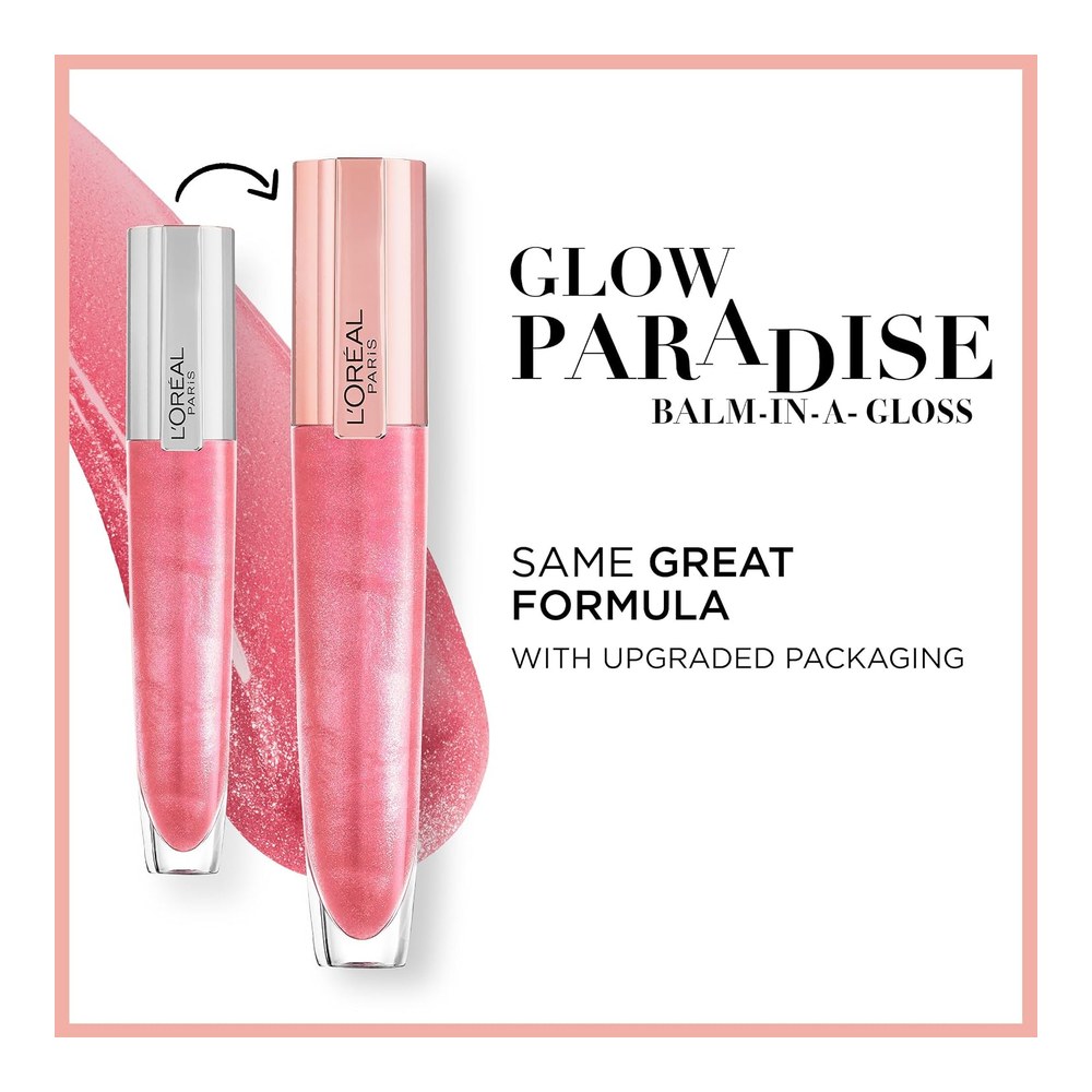 L'Oréal Paris Lip Balm in Lipstick, Glow Paradise, shade 406 Amplify