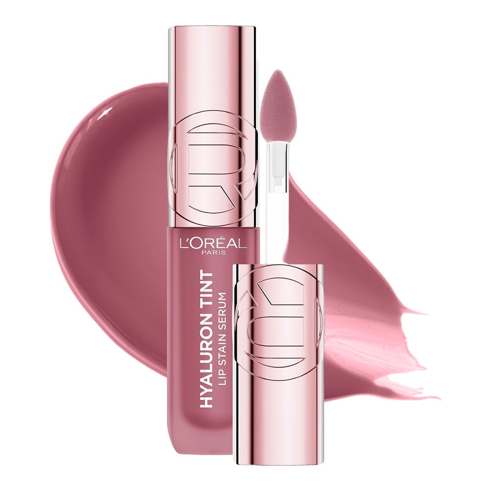 L'Oréal Paris Lip Tint Hyaluron Lip Stain Serum, 217 Smokey Mauve