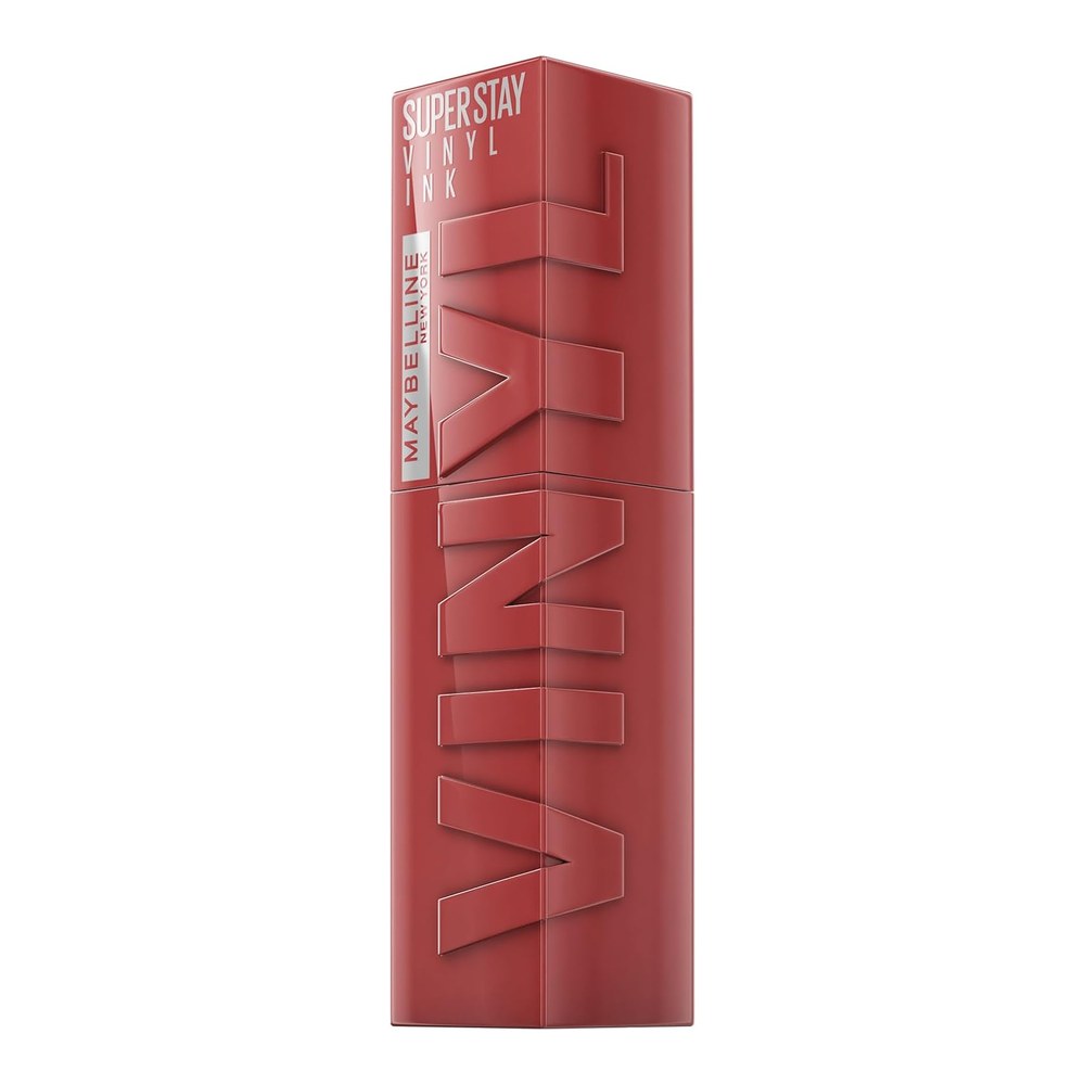 Maybelline Liquid Lip Colour Super Stay Vinyl Ink Long-Lasting 35 Cheeky | 16HR Long-Lasting, Ultra-Pigmented, Smudge and Transfer-Proof, High Shine Finish, Vegan Formula, Comfortable Wear