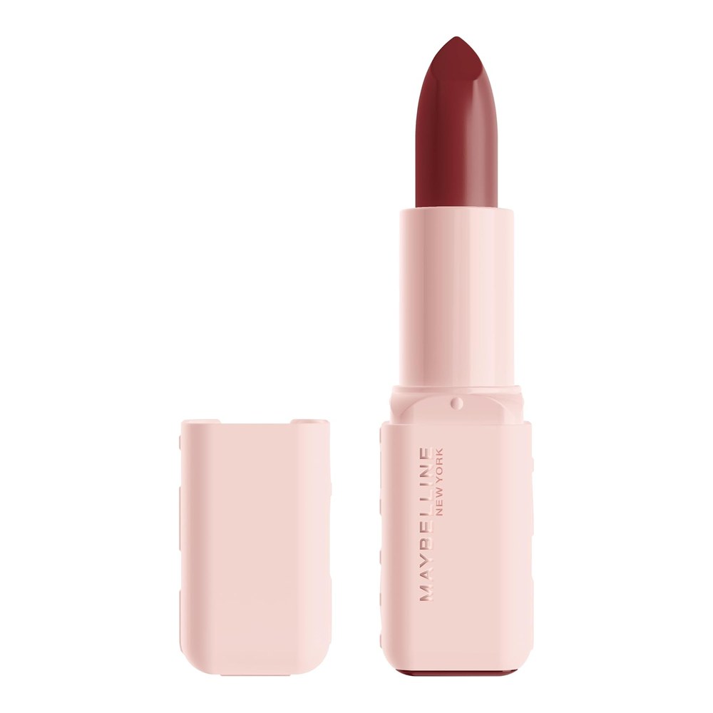 Maybelline Lipstick Serum Bullet 8H Plumping Hyaluronic 104 Maybe Intense | With Hyaluronic Acid, Plumping Moisture, Oil Blend, Satin Formula, Moisturizing, Vibrant Colour