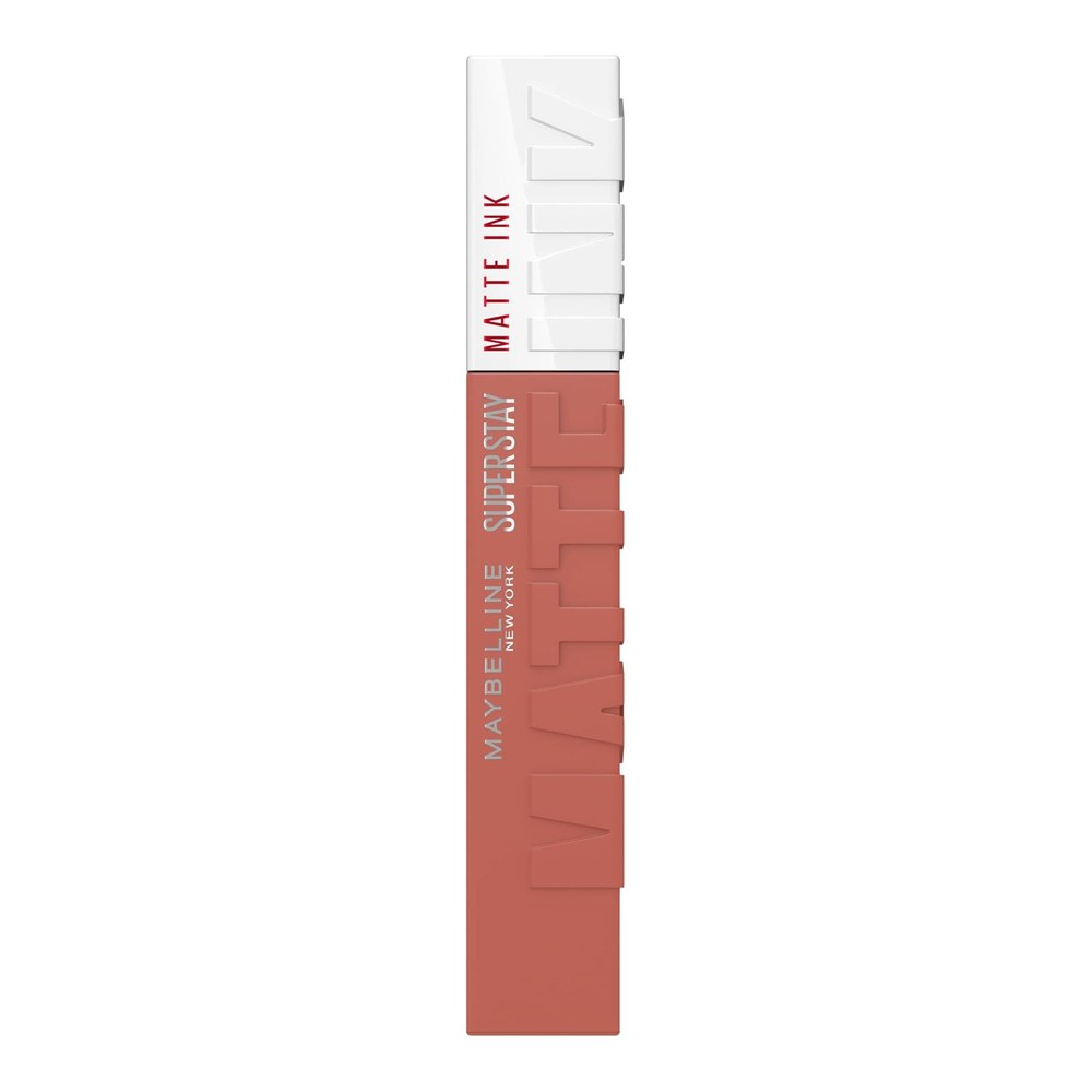 Maybelline Lipstick Superstay Velvety Matte Ink 65 Seductress Liquid 5ml | Up To 16H Non Transferable, Vibrant Longlasting Finish, Non Drying, Velvety Matte Ink Liquid Colour