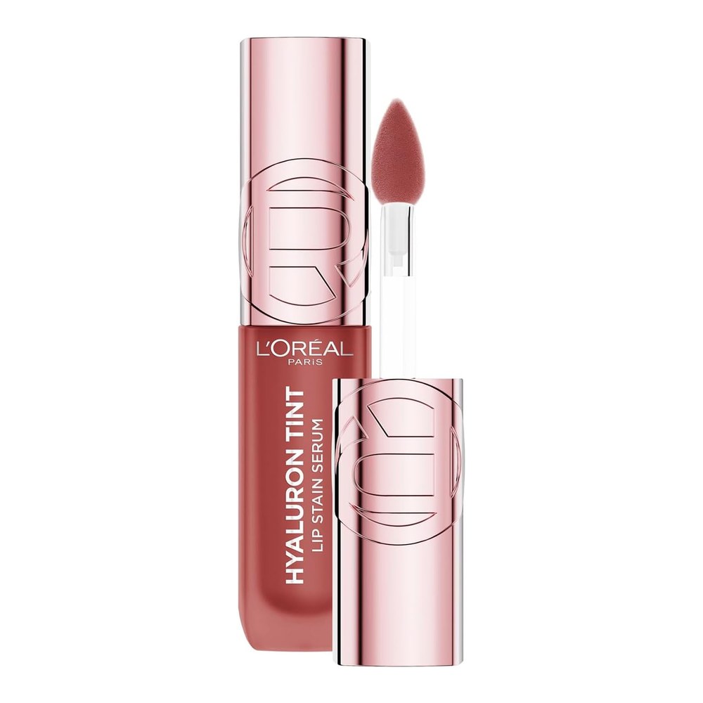 L'Oréal Paris Lip Tint Hyaluron Lip Stain Serum 640 Tea Time Brown