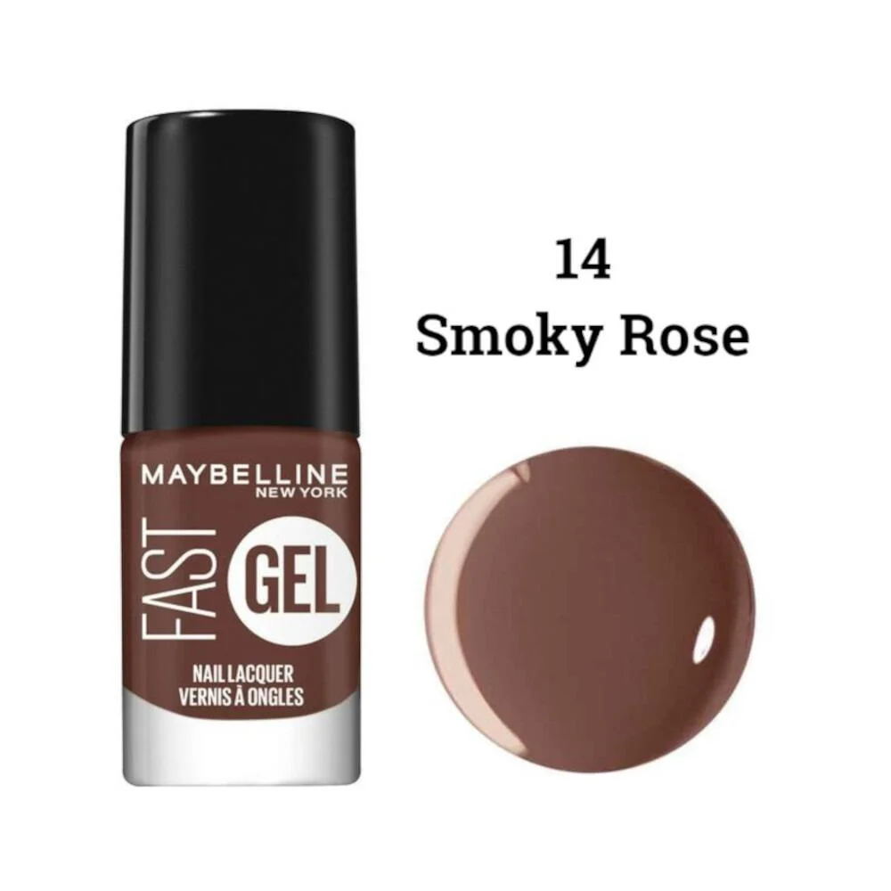 Maybelline Fast Gel Nail Lacquer- 14 Smoky Rose