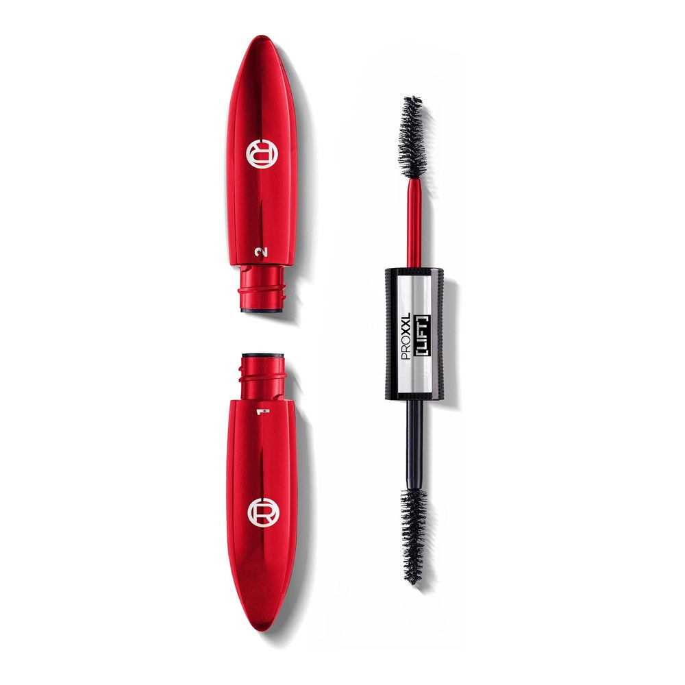 L'Oréal Paris Mascara Pro XXL Lift Salon Lift 2 Step Mascara Black | With Pro-Keratin, Curved Brush, Intense Volume, Salon-Like Lift For 24 Hours, Pro XXL Volume