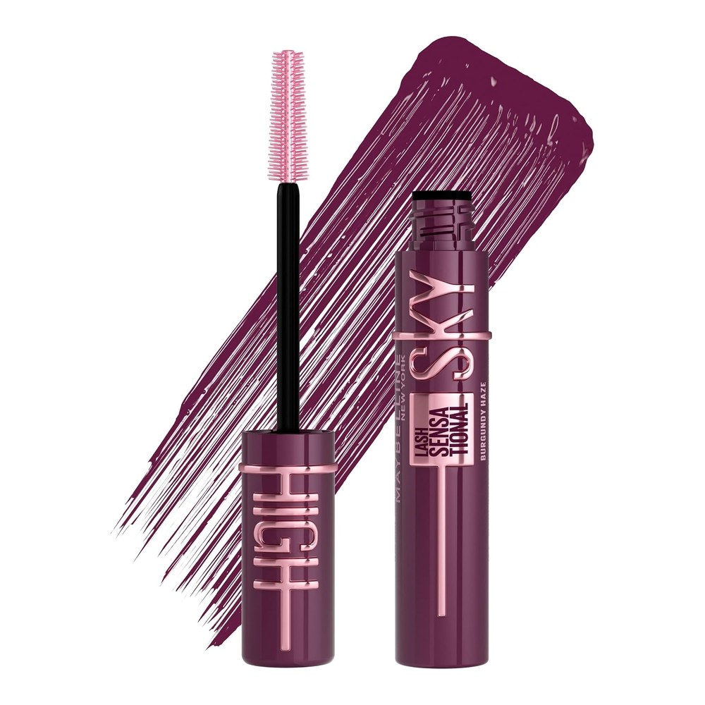 Maybelline Mascara Lash Sensational Sky High Lengthening Burgundy Haze