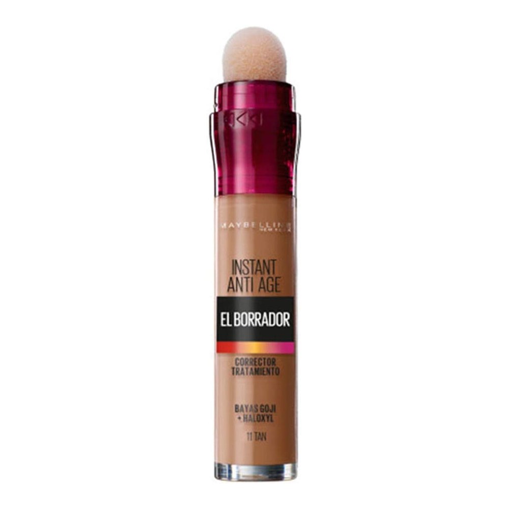 Maybelline Unisex New York Borrador Corrector De Ojeras Bolsas Imperfecciones MAYBELLINE INSTANT ANTI AGE THE CORRECTIVE DRAFT 11 TAN, Tan, One Size UK