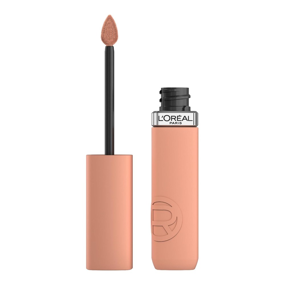 L'Oréal Paris Liquid Lipstick Infallible Matte 100 Fairytale Ending | With Hyaluronic Acid, Intense Colour, Longwear Matte Formula, Transfer- and Smudge-Resistant