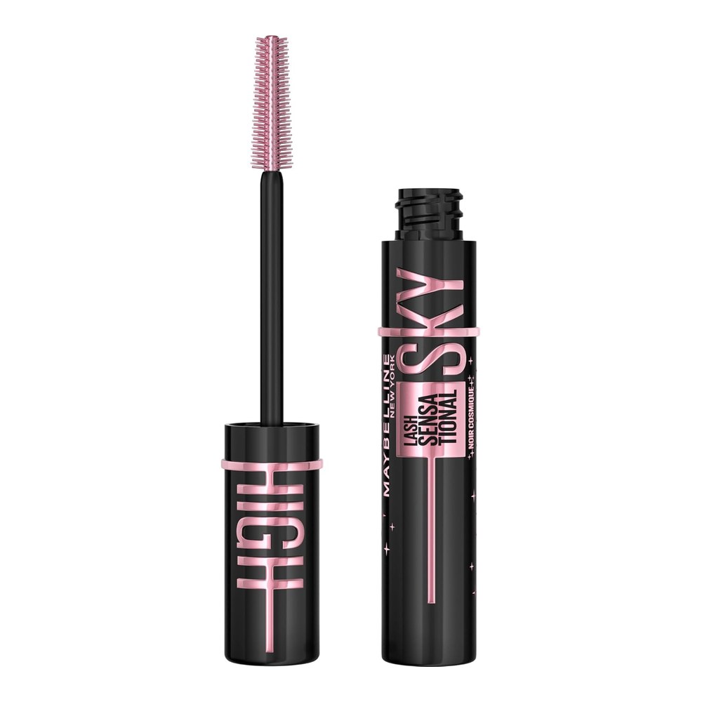 Maybelline Sky High Washable Mascara with Volume, Cosmic Black, 0.24 ml