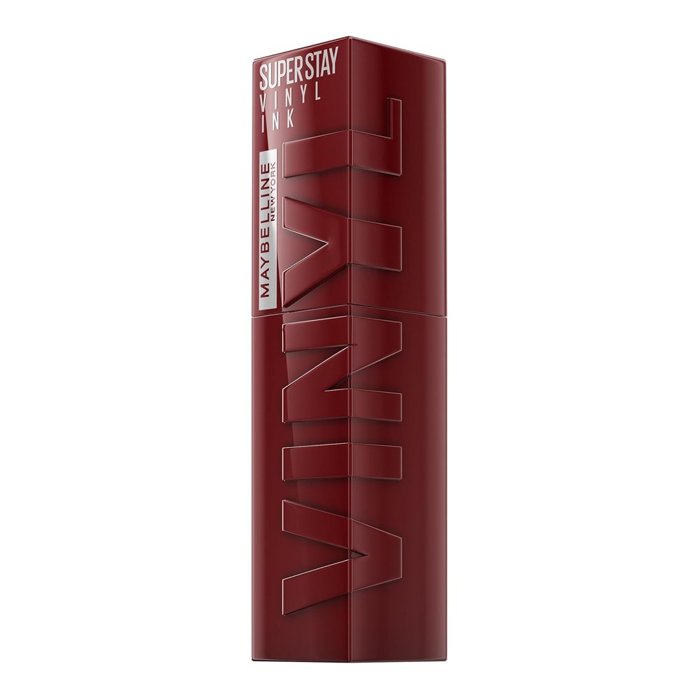 Maybelline Liquid Lip Colour Super Stay Vinyl Ink Long-Lasting 55 Royal | 16HR Long-Lasting, Ultra-Pigmented, Smudge and Transfer-Proof, High Shine Finish, Vegan Formula, Comfortable Wear