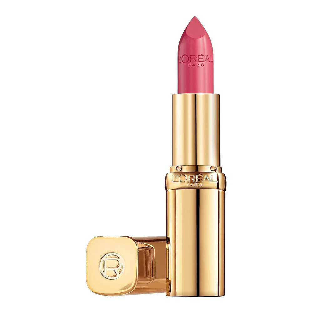 L'Oréal Paris Color Riche Satin Smooth Lipstick, Moisturising Pure Pigment Lip Colour, With Omega 3 & Vitamin E, 256 Blush Fever
